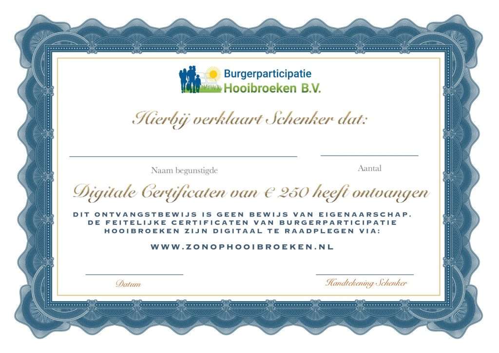 certificaat